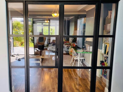 Service Wide Steel Look Windows New